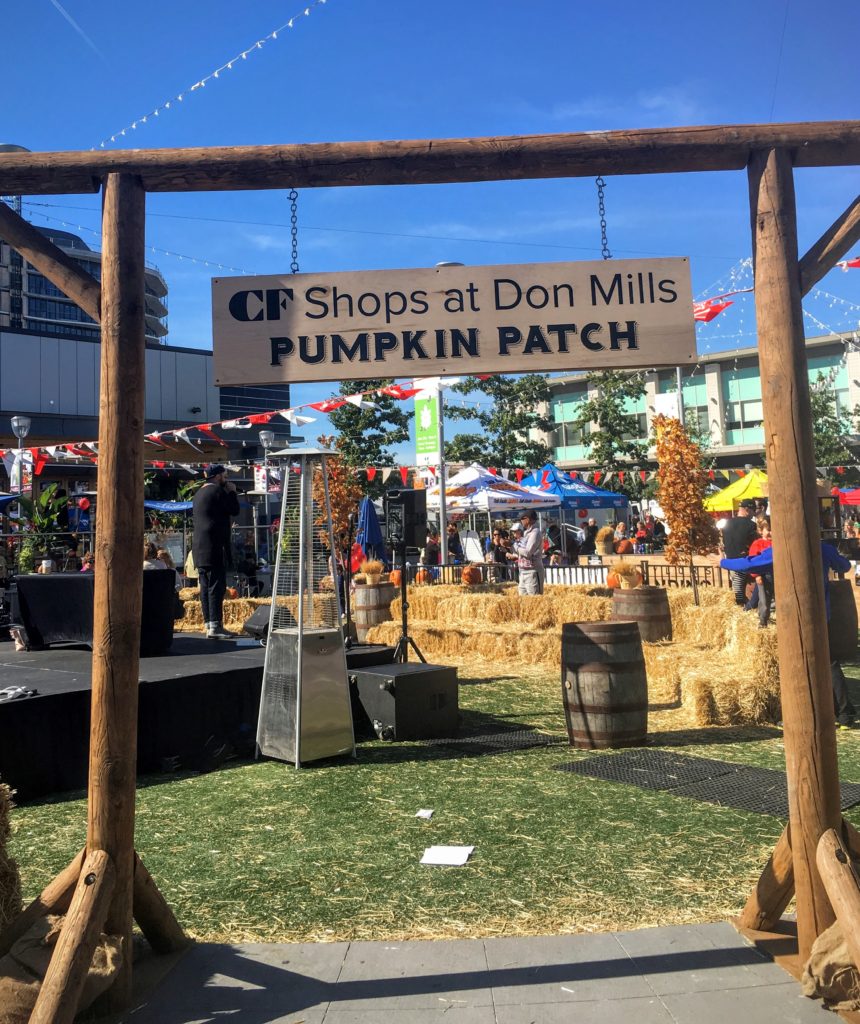 Pumpkin Patch at Shops at Don Mills