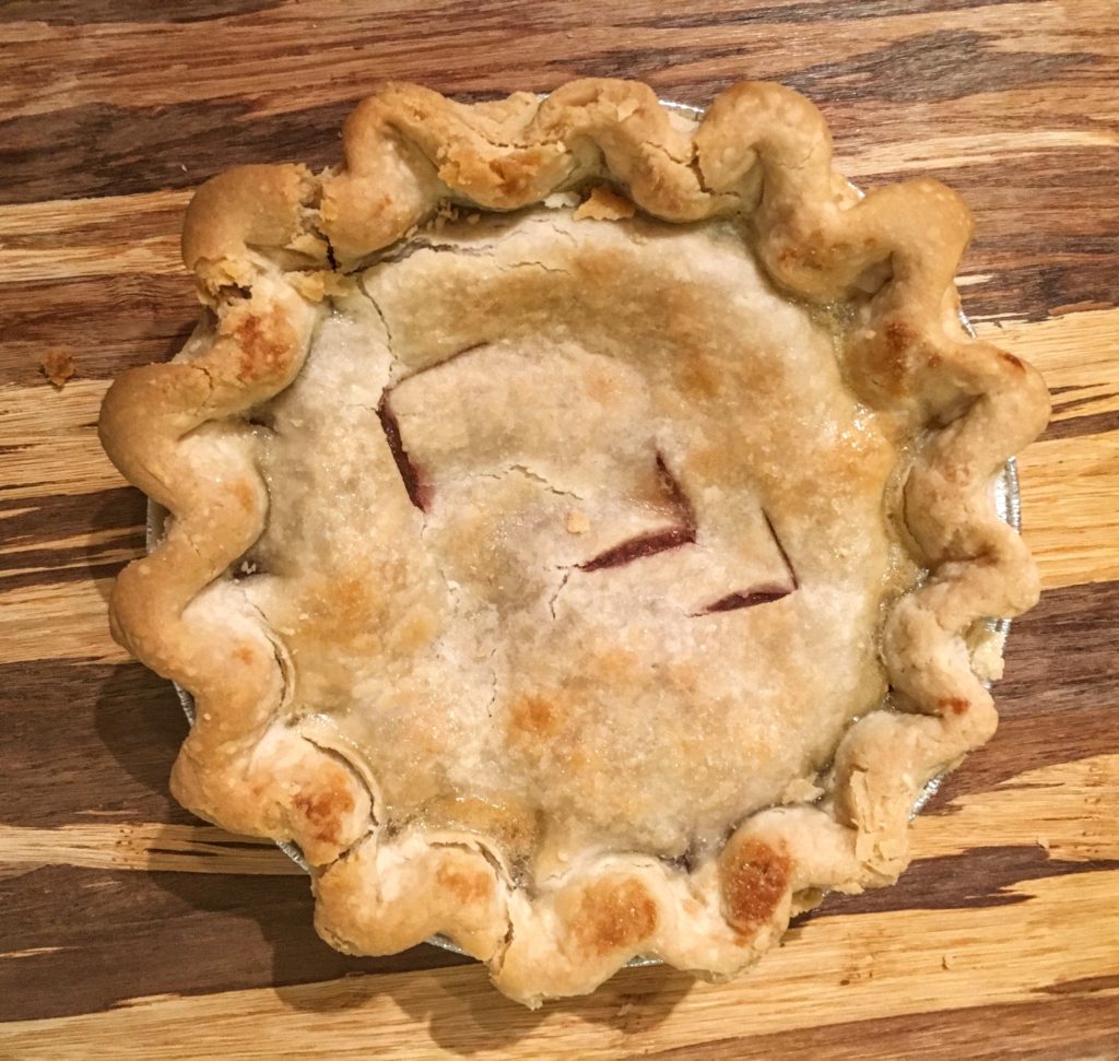 Strawberry Rhubarb Mini Pie from Sun-Ray Orchards Inc.
