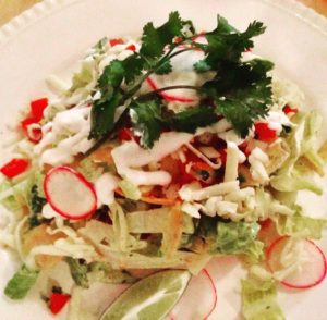 Taco Salad at The Gabardine