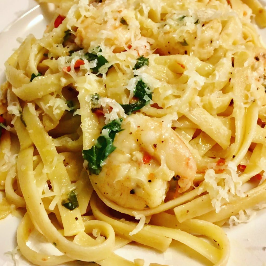 Shrimp Linguine Pasta