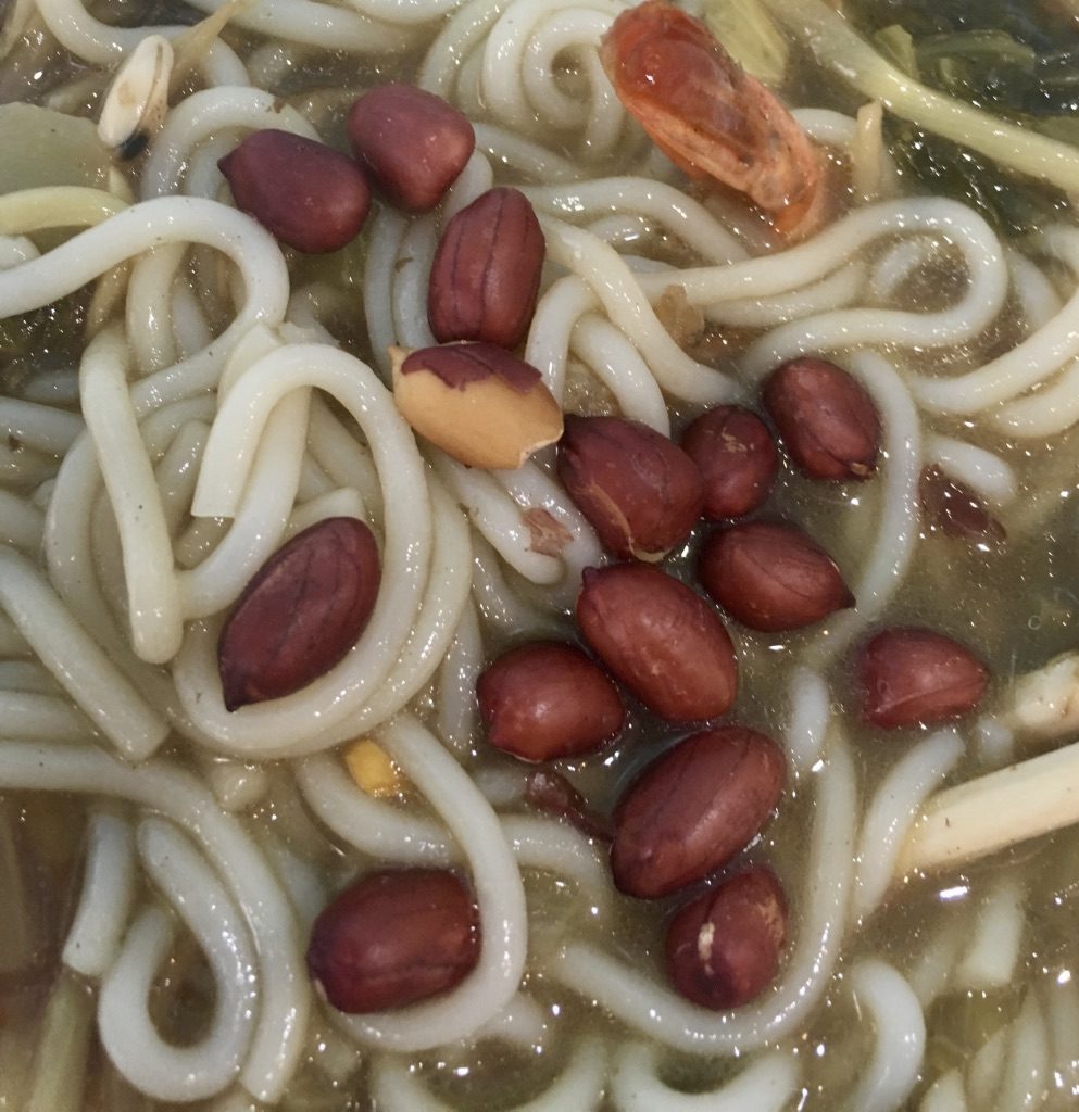 Funky Spicy with roasted peanuts - Sprout Hainan Noodle