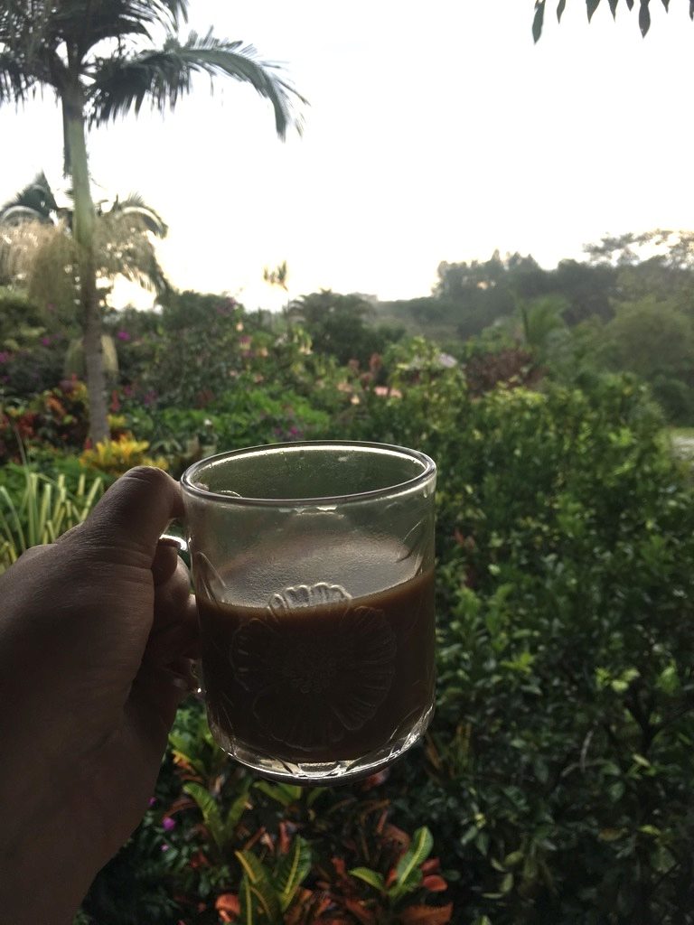 Balcony morning view