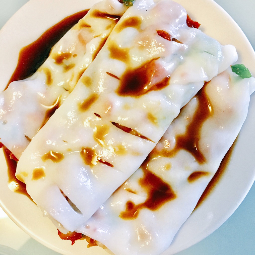 BBQ Pork Cheung Foon (Rice Noodle)