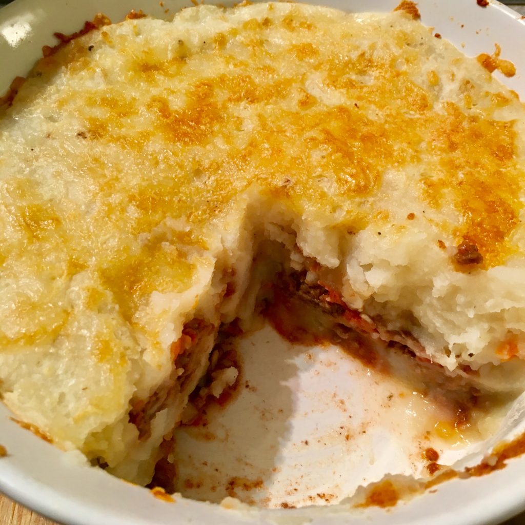 Shepherd's Pie Sliced